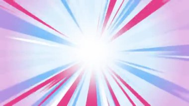 Soyut renkli video anime arka plan seti. 4K çözünürlüğü