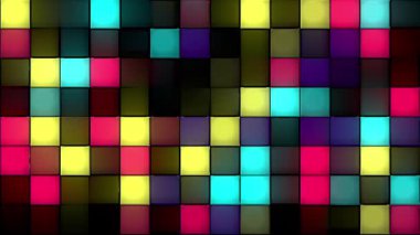 Döşeme kalıplı soyut video arkaplanı.