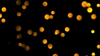 Optik bokeh kaplamalı soyut arkaplan seti. 4K çözünürlüğü