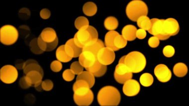 Optik bokeh kaplamalı soyut arkaplan seti. 4K çözünürlüğü