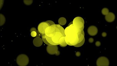 Optik bokeh kaplamalı soyut arkaplan seti. 4K çözünürlüğü