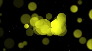 Optik bokeh kaplamalı soyut arkaplan seti. 4K çözünürlüğü