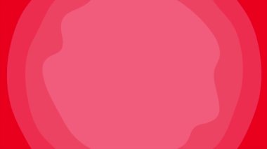 Kırmızı, yeşil, mavi ve sarı elementlerle donatılmış soyut video arkaplanları. 4K çözünürlüğü