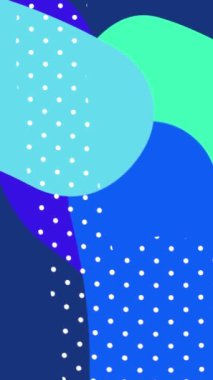 Değişik renkler ve hareketli şekillerle soyut renkli video arkaplanları. 4K çözünürlüğü