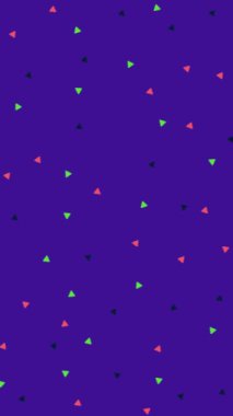 Değişik renkler ve hareketli şekillerle soyut renkli video arkaplanları. 4K çözünürlüğü