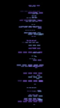 Değişik renkler ve hareketli şekillerle soyut renkli video arkaplanı seti. 4K çözünürlüğü