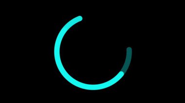 Renk şekilleri canlandırılmış kaplama seti, 4k çözünürlük.