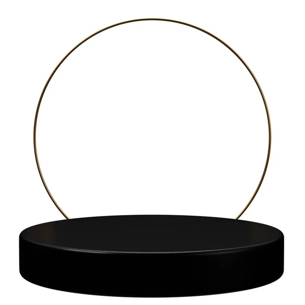Black Podium Product Display Render — Stock Fotó