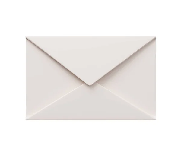 Mail Envelope Icon Render Cartoon Minimal Icon Illustration — Stock Photo, Image