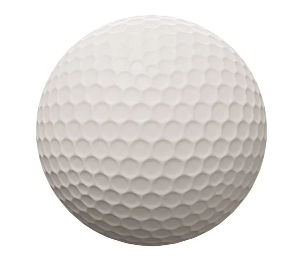 ゴルフボール3Dアイコン 3Dレンダリング漫画の最小アイコンイラスト — ストック写真