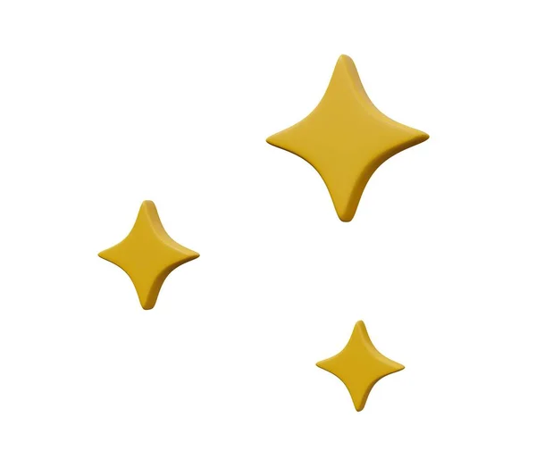 Csillag Szikra Ikon — Stock Fotó