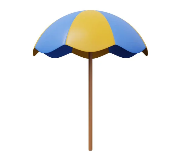 Sun Umbrella Icon — Stock Photo, Image