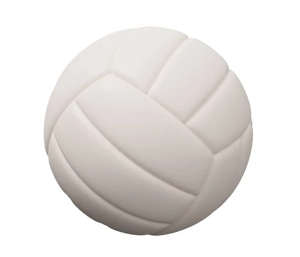 Volleyball Weißer Ball Symbol — Stockfoto