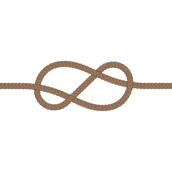 Верёвка Границе — стоковый вектор