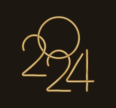 2024 Yeni Yıl Altını.