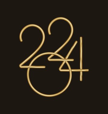 2024 Yeni Yıl Altını.