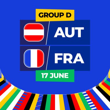 Avusturya Fransa futboluna karşı 2024 maçı. 2024 grup sahne şampiyonluğu maçına karşı takımların giriş spor geçmişi, şampiyonluk yarışması.