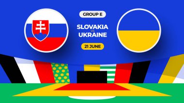 Slovakya, Ukrayna futboluna karşı 2024 maçı. 2024 grup sahne şampiyonluğu maçına karşı takımların giriş spor geçmişi, şampiyonluk yarışması.