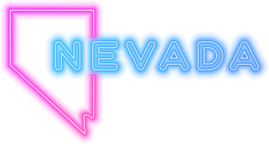 Nevada Neon ABD Eyaleti.