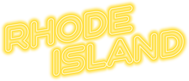 Rhode Island Neon ABD Eyaleti.