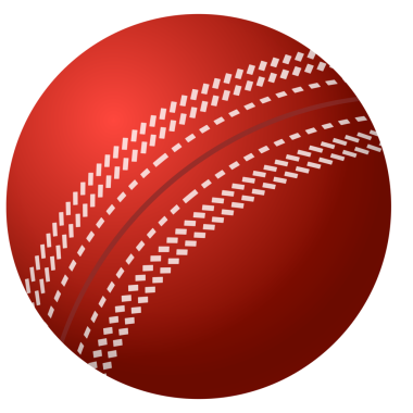 Kriket topu gerçekçi illüstrasyon.