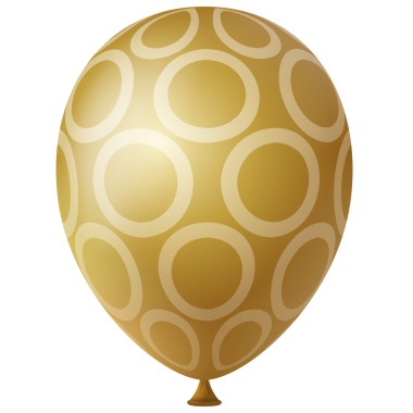 beyaz altın 3d helyum hava balonu.