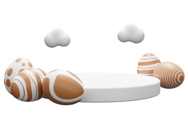 Paskalya podyumu ürünü 3d görüntüleyici.