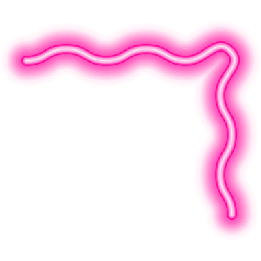 pembe kenar kenar neonu.