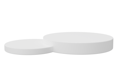 beyaz podyum 3d.