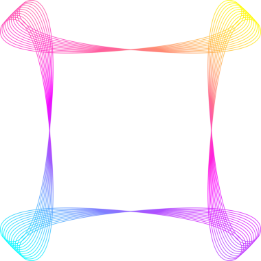 gökkuşağı düğümü köşe kenarı.