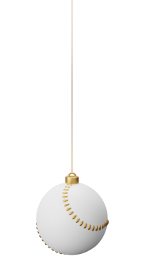 Beyzbol Noel balosu takılarak..