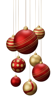 Kırmızı ve Altın Çekirge Noel Balolarını Asıyor.