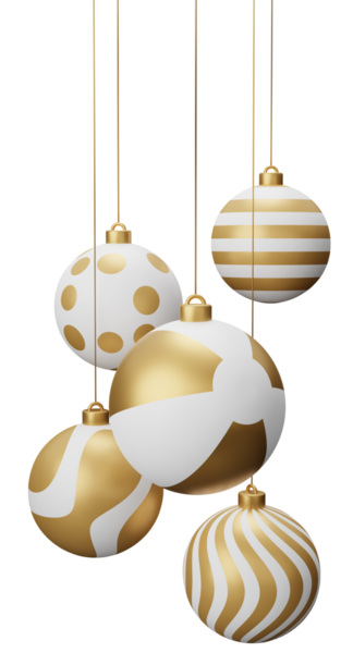 Altın Kumsal Asılı Noel Baloları.