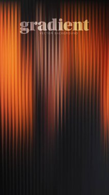 Dalgalanan cam bükülmesi arka planı. Soyut fraktal efekt parlak eğimli düz flüt çizgileriyle tırtıklı cam dokusu. Reed Kalın dinamik tasarım fütüristik ton vektörü bg 'yi harmanlıyor.