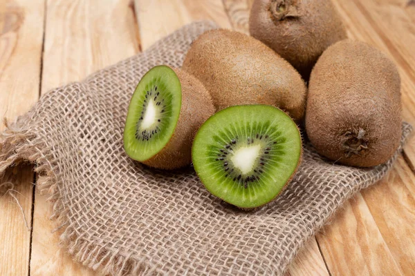 Šťavnaté Kiwi Zblízka Užitečné Jídlo Pro Zdravý Životní Styl Stock Obrázky