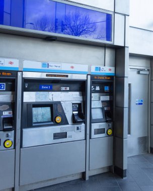 London United Kingdoms- january 15 2023. London Underground Toll Payment Station
