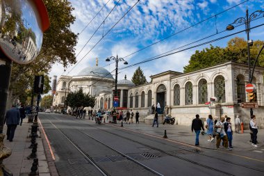 22 Ekim 2023, İstanbul Türkiye. Ayasofya yakınlarında eski bir Türk hamamı. İstanbul 'da turizm beldesi