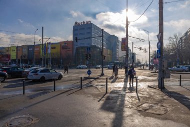 15 Aralık 2024, Bükreş, Romanya, Strada Brasov Drumul Taberei parkı yakınlarında