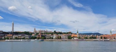 Macaristan 'da Budapeşte' ye bir gezi, harika anıtlarla dolu güzel bir şehir, en iyi fotoğraf..