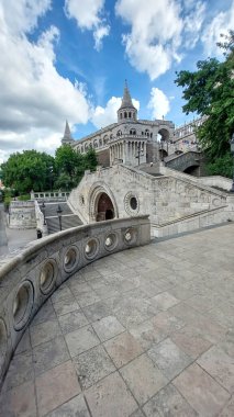 A trip to Budapest in Hungary, a beautiful city full of wonderful monuments, the best photo. clipart