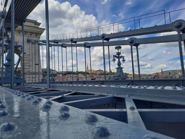 Macaristan 'da Budapeşte' ye bir gezi, harika anıtlarla dolu güzel bir şehir, en iyi fotoğraf..