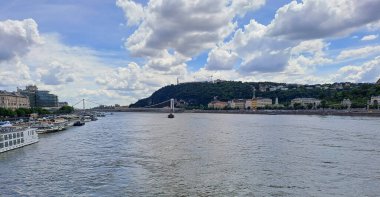 Macaristan 'da Budapeşte' ye bir gezi, harika anıtlarla dolu güzel bir şehir, en iyi fotoğraf..