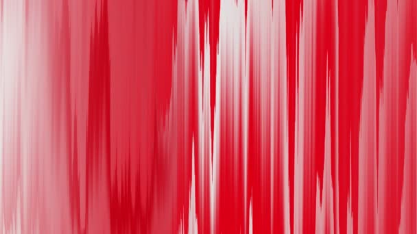 Vertical Animation Liquid Background Red White Tones Effect Liquid Transfusion — Video Stock