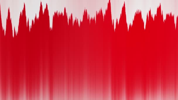 Анимационное Действие Красной Жидкости Крови Стекающей Вертикальной Поверхности Эффект Переливания — стоковое видео