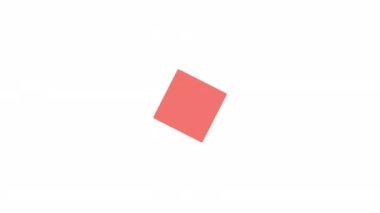 Canlandırılmış geometrik şekil göstergesi. Karmaşık figürler. Alfa kanalı şeffaflığı olan 4K video görüntüleri. Web sitesi önyükleyicisi. İndirme, yükleme işlemi. Web UI tasarımı için basit bir simge yükleme canlandırması