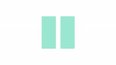 Animasyon bölünen kareler önyükleyici. Dönüşüm. Bekleme işlemi. Alfa kanalı şeffaflığı olan 4K video görüntüleri. Web sitesi yükleyicisi. Web UI tasarımı için renkli yükleme süreci canlandırması