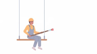 Bakım 404 hatası altında canlandırıldı. Hata düzeltiliyor. Alfa kanalı şeffaflığı olan boş 4K video görüntüleri. Flaş mesaj. Kırık bağlantı ve web tasarımı için renk canlandırması yüklenemedi