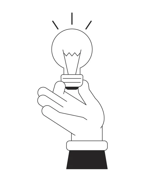 Vonk Nieuwe Business Startup Idee Concept Vector Spot Illustratie Ondernemer — Stockvector