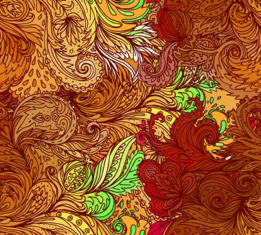 Güzel desenli desenli desenli çiçek desenli işlemeli kenar. Etnik faks çiçekli Hint deseni Ikat desenli Etnik desen. Sınır Hindistanı çiçekli Aztek nakış desenleri..