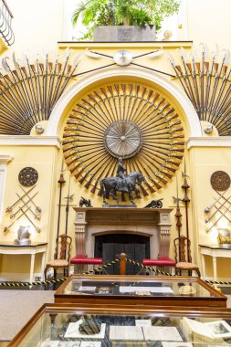 ARGYLL, SCOTLAND 2022, 20 Ağustos, Inveraray Şatosu. Argyll 'de İkonik İskoç Ziyaretçi Çekimi